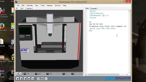 Tutorial Fresadora CNC Simulator Pro - YouTube