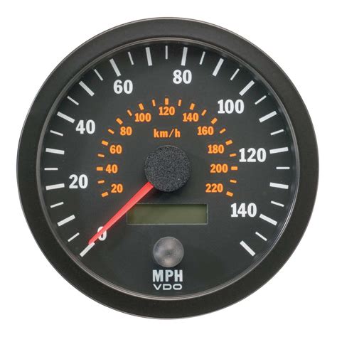 VDO Vision Range Speedometer - 100mm Diameter 140 Mph / 220 Kph | eBay