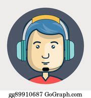 900+ Customer Call Center Design Clip Art | Royalty Free - GoGraph