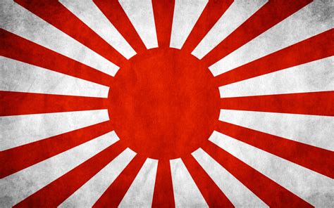 HD Wallpaper: Japan's Rising Sun Flag