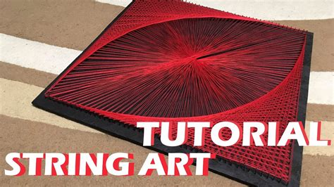 EASY STRING ART | TUTORIAL | DIY - YouTube