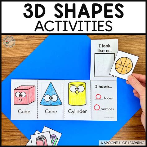 Engaging 3D Shape Activities for Kindergarten - A Spoonful of Learning