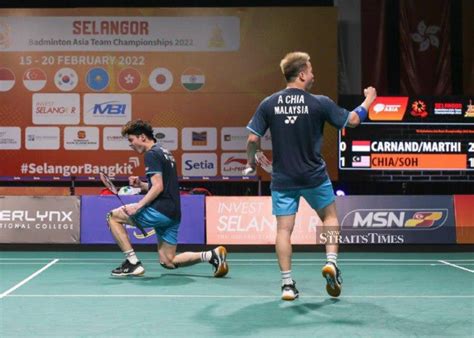 Malaysia Men's Squad Wins Badminton Asia Team Championships Title For ...