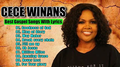 Listen to Gospel Singers, Cece Winans, Tasha Cobbs, Marvin Sapp | Best Gospel Songs With Lyrics ...