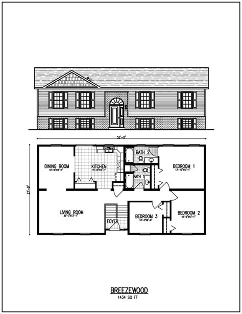 Typical Ranch Floor Plan - floorplans.click