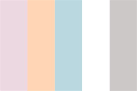 Simple and Calm Color Palette