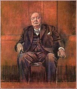 Sutherland's Portrait of Winston Churchill ~ Detailed Information ...