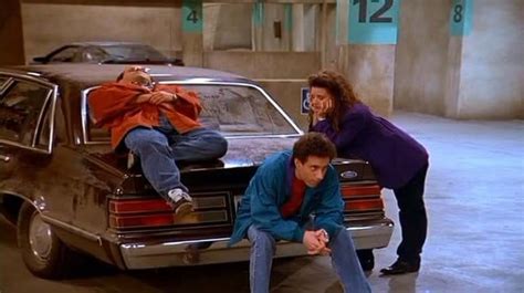 In the episode The Parking Garage, the gang spends the whole episode ...