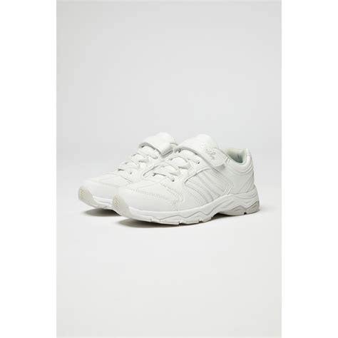 Grosby Kids Tab Sport Shoes - White | BIG W