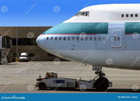 Airplane Ready For Departure Stock Photography - Image: 2463142