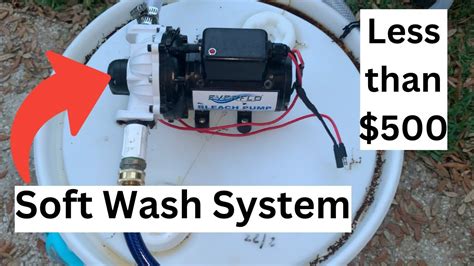 DIY Soft Wash System (for beginners) - YouTube