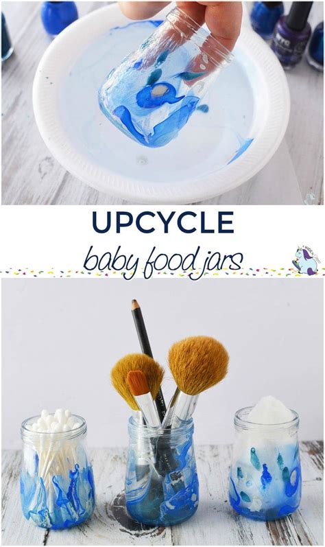 Upcycle Empty Baby Food Jars into Storage Containers | A Magical Mess