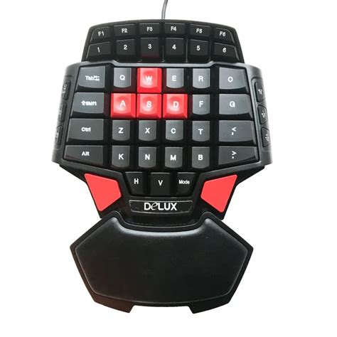 T9 One Hand Keyboard One Hand Gaming Keyboard Single Hand Gaming ...