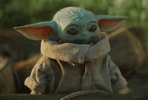 The Mandalorian Baby Yoda GIF - The Mandalorian Baby Yoda Star Wars - Discover & Share GIFs
