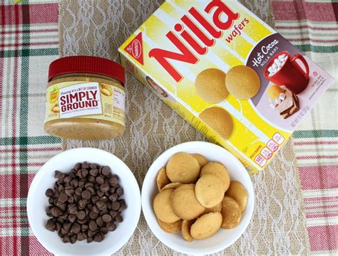 Chocolate Peanut Butter Wafer Cookies for Santa - Life. Family. Joy