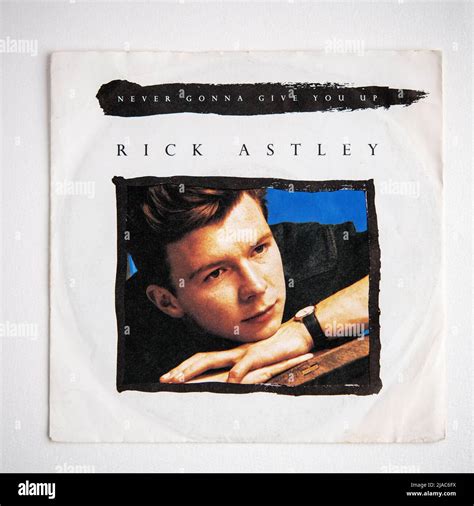 Rick Astley Never Gonna Give You Up Album Cover