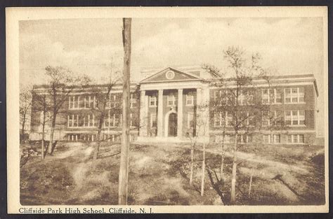 Cliffside Park High School | An old undated postcard of CPHS… | Flickr