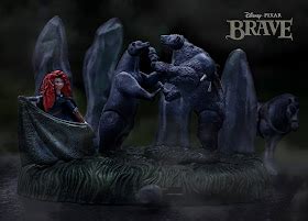 Dan the Pixar Fan: Brave: "Bear Playset" from The Disney Store