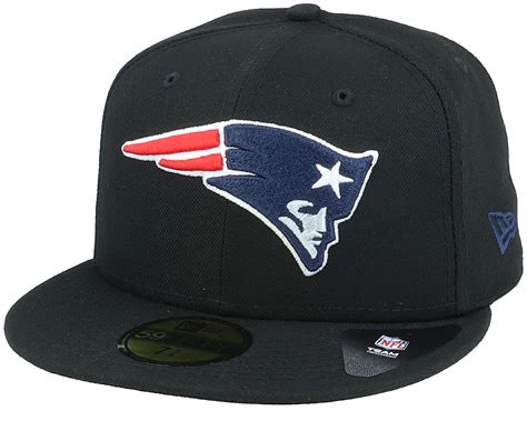 Hatstore Exclusive New England Patriots 59Fifty Black Fitted - New Era cap - Hatstore.de