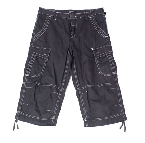 INC International Concepts - Lead Mens Cargo Extra Long Messenger Shorts 33 - Walmart.com ...