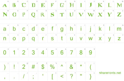 Download Free Font Matrix