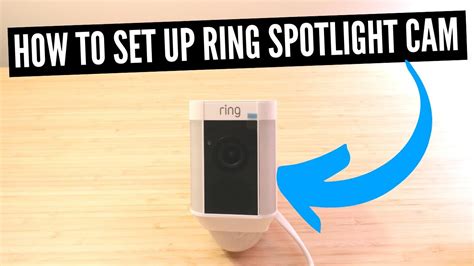 How To Set Up Ring Spotlight Cam Wired - YouTube