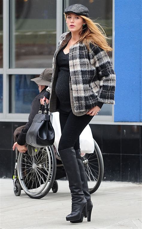 Mad for Plaid from Blake Lively's Pregnancy Style | E! News