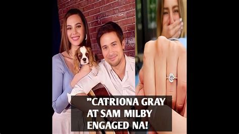 "Catriona Gray at Sam Milby Engaged na! - YouTube