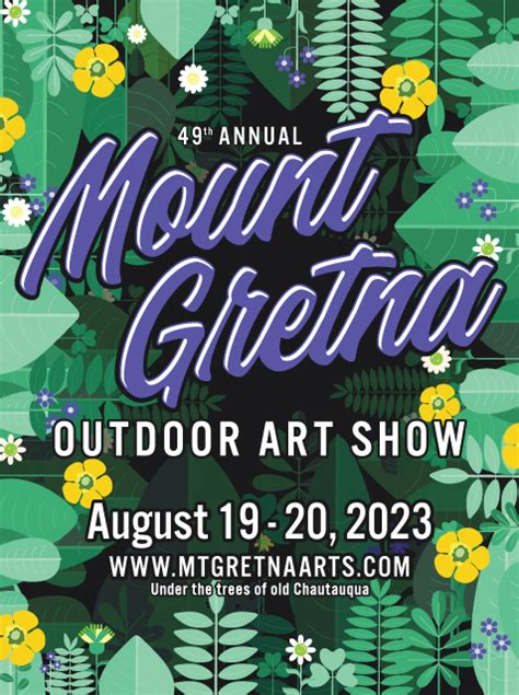 Mount Gretna Outdoor Art Show | August 17th-18th, 2024