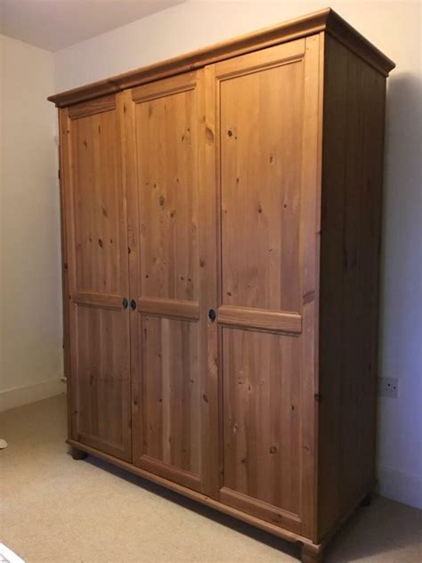 Ikea solid wood flat pack wardrobe | in Cambridge, Cambridgeshire | Gumtree