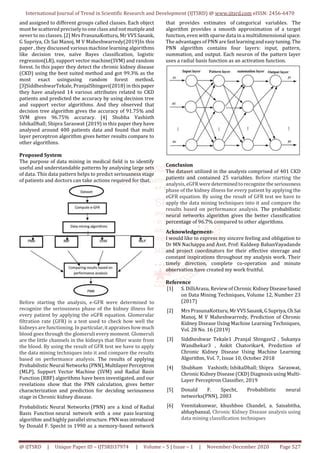 Predicting Chronic Kidney Disease using Data Mining Techniques | PDF