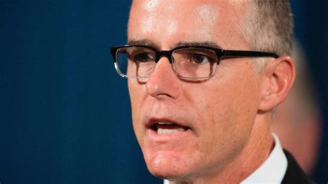 Federal prosecutors recommend that Andrew McCabe, former FBI second-in ...