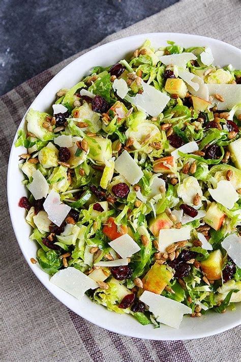 Shaved Brussels Sprouts Salad Recipe | Two Peas and Their Pod