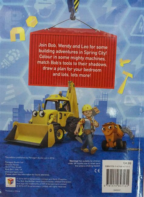 Bob The Builder: Big Build Activities - Big Bad Wolf Books Sdn Bhd (Philippines)