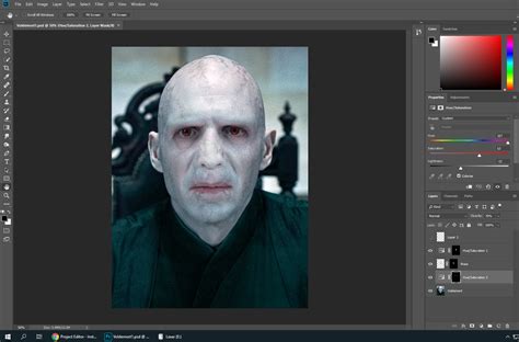 How to Give Voldemort a Nose in Photoshop : 14 Steps - Instructables