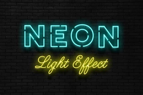 Download Neon Effect for Photoshop | Creative Market