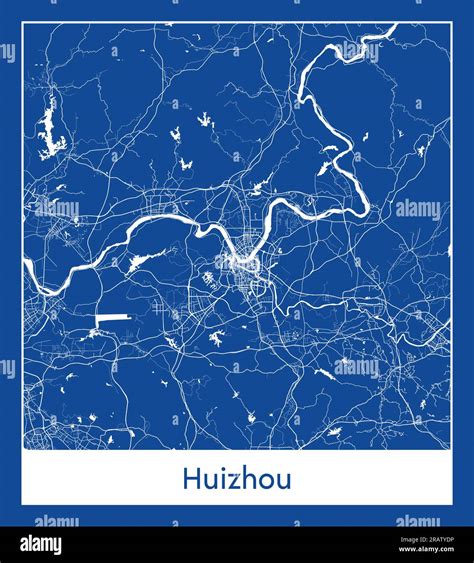 Huizhou China Map