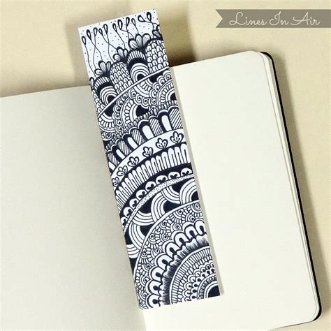 Doodle Bookmark by LinesInAir on DeviantArt