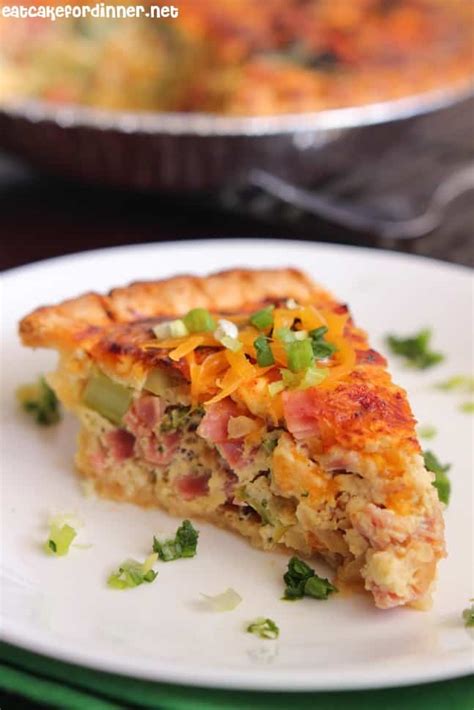 Easy Ham and Broccoli Quiche | The Recipe Critic