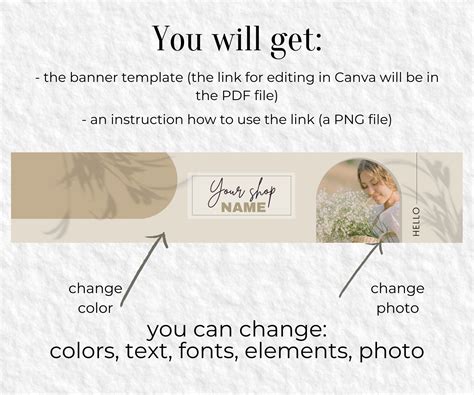 Amazon Storefront Banner Template Editable With Canva Hero - Etsy