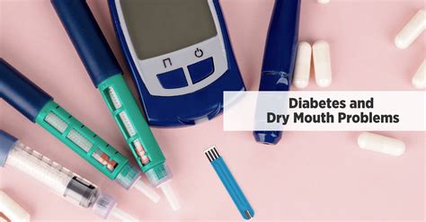 Diabetes and Dry Mouth Problems | Lubricity Innovations