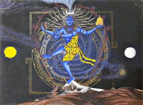 The Shiva Tandava - dance of Cosmos - ICHCHHA - Paintings & Prints, Religion, Philosophy ...