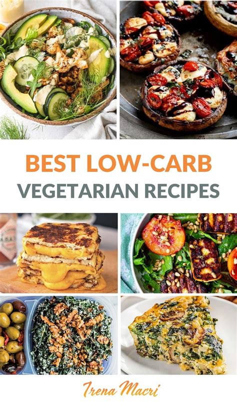 29 Low-Carb Vegetarian Recipes (Breakfast, Lunch & Dinners)