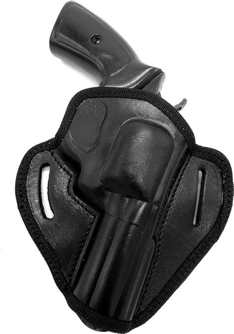 Amazon.com : HOLSTERMART USA by CEBECI ARMS Black Leather Open Top Right Hand Belt Holster for ...