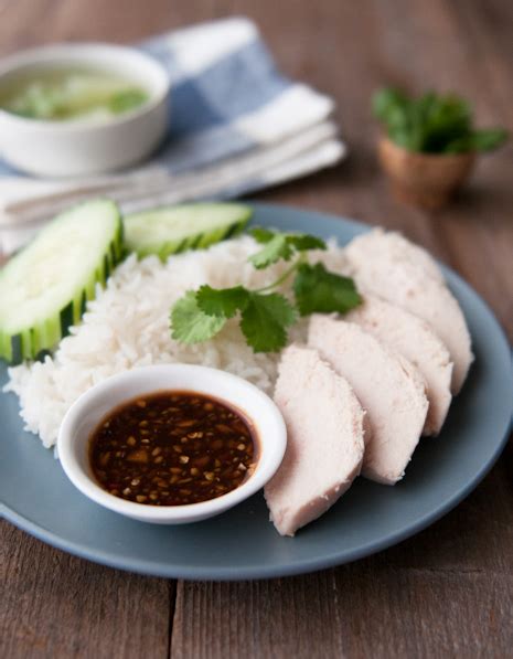 Thai-Style Chicken and Rice | Khao Man Gai | ข้าวมันไก่ - Rachel Cooks Thai