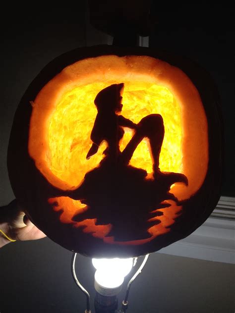 Ariel! Disney princess pumpkin carving. | Pumpkin carving, Disney ...