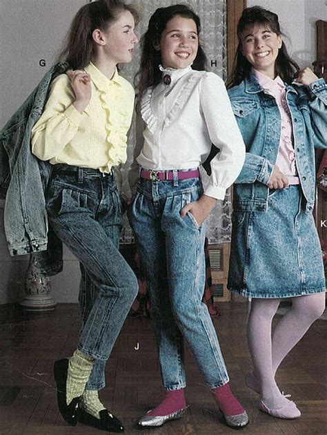 Girls Fashion from a 1987 catalog #vintage #fashion #1980s | 1980s fashion trends, 80s fashion ...