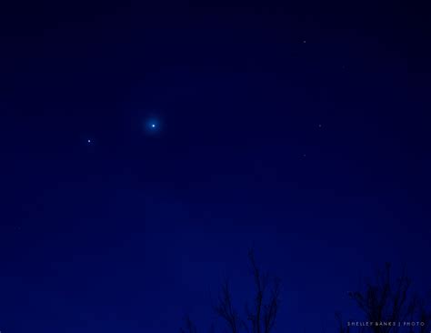 Prairie Nature: Jupiter and Venus meet in the night sky