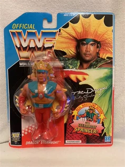 WWF Hasbro - Ricky The Dragon Steamboat - Retro Figure