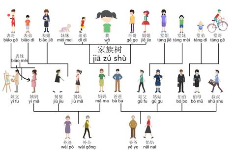 Family Members in Chinese - NigelqiAyala